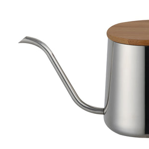 Barista Style: pour over kettle, bamboo lid