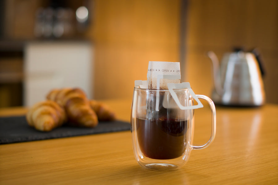 Hand made, Danish design coffee mug, set of two